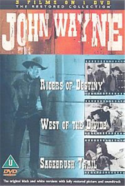 John Wayne - 3 On 1 - Riders Of Destiny / West Of The Divide / Sagebrush Trail , (The Restored Collection) État correct reconditionné disponible sur Fnac