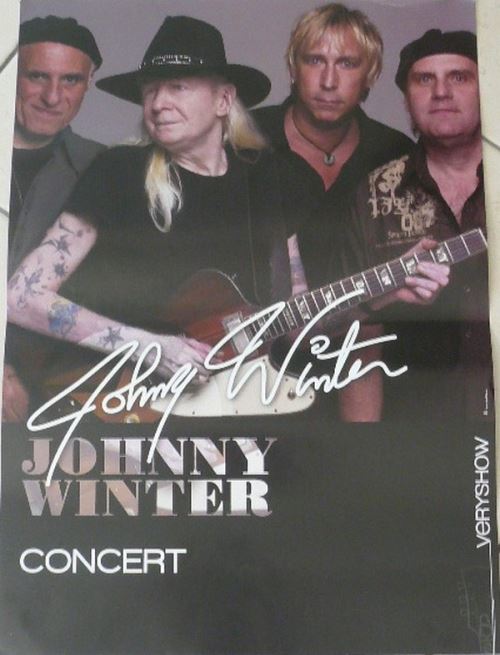 Johnny Winter - 40x60 cm - AFFICHE / POSTER État correct N/A reconditionné disponible sur Fnac