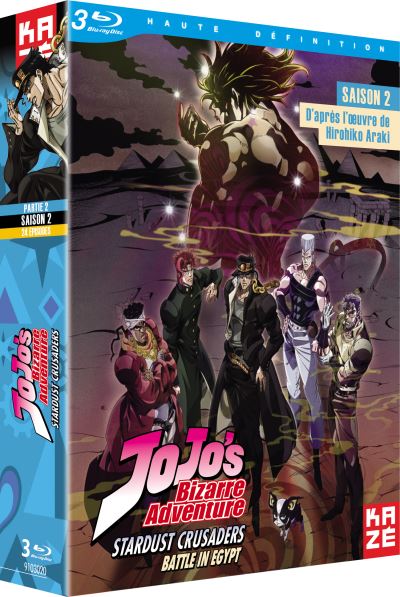 JoJo's Bizarre Adventure Saison 2 : Stardust Crusaders Partie 2 sur 2 Blu-ray État correct reconditionné disponible sur Fnac | Dero
