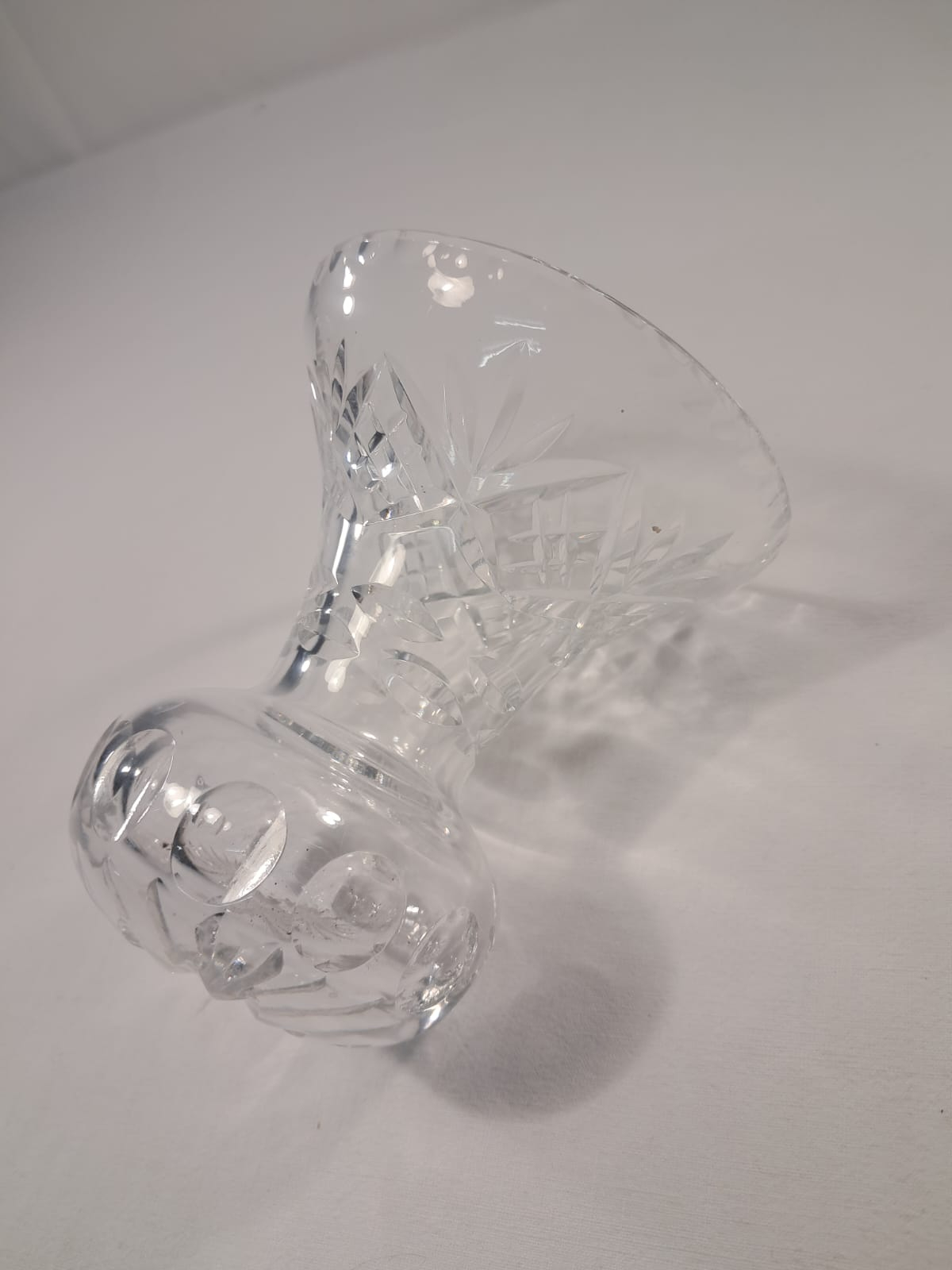 Voir photo 2 de Joli vase en cristal Joli vase en cristal Très bon état reconditionné photo 2