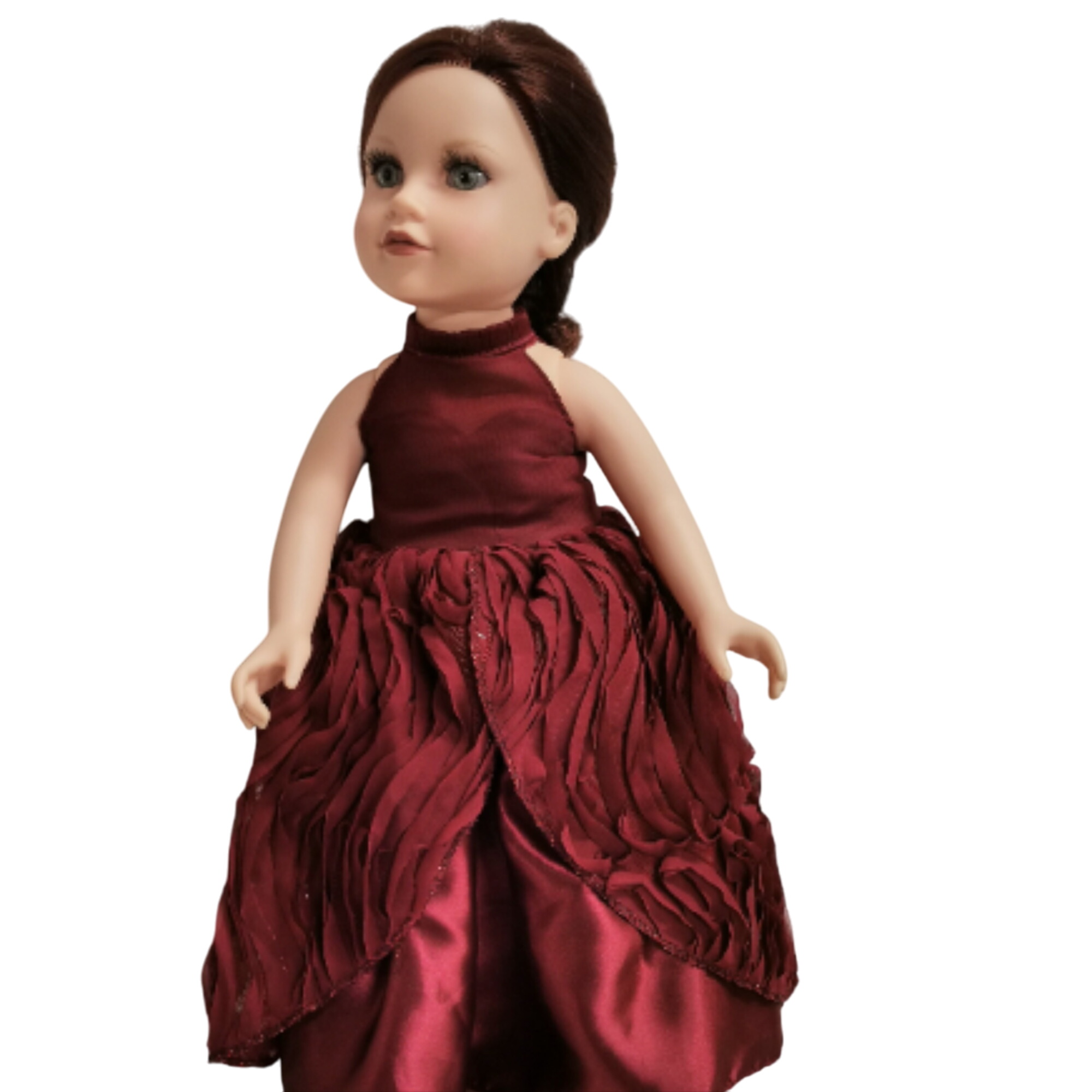 Jolie Poupée en robe de marié rouge. Bon état - 20,00 € Jolie Poupée en robe de marié rouge. Bon état reconditionné disponible sur Label Emmaüs
