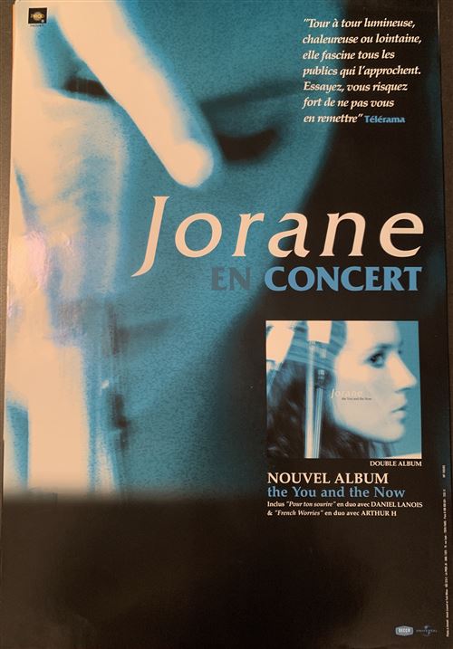 Jorane - The You and The Now - 40x60cm - Affiche État correct N/A reconditionné disponible sur Fnac