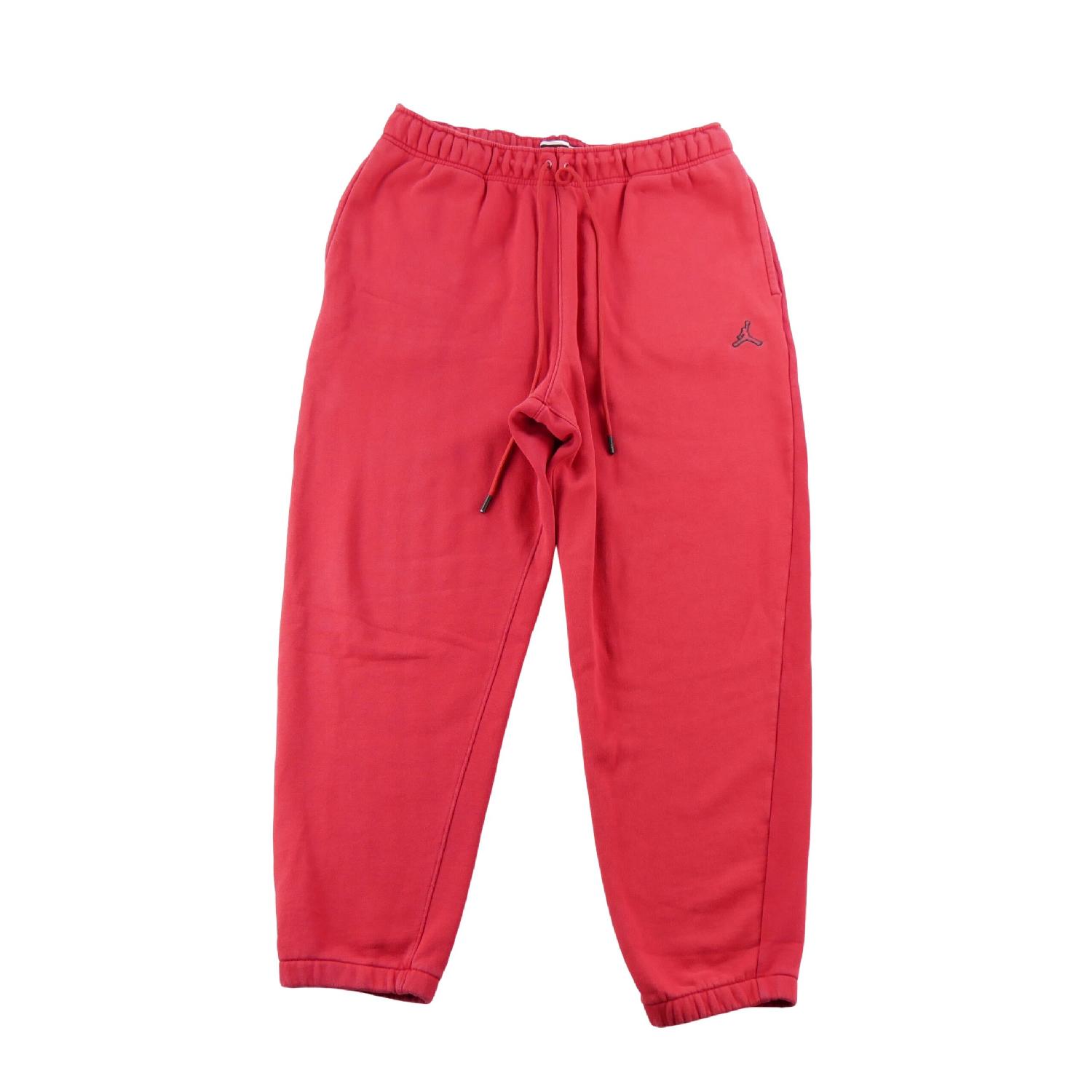 Jordan Jogging Essentials Fleece Pants Jumpman Brodé French Terry Homme Taille XL Rouge #QWE7032 Très bon état Jordan (note : il peut s'agir de la marque de v reconditionné disponible sur Sporteed