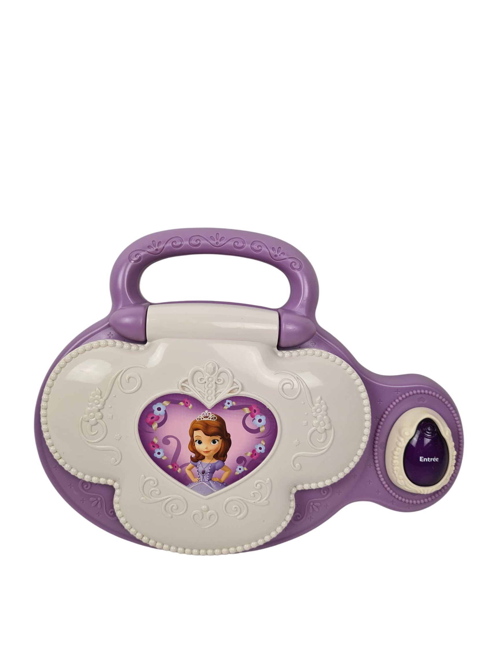 Jouet 1er âge - ordinateur Princesse Sofia Disney - Vtech - 3 ans + Bon état - 10,00 € Jouet 1er âge - ordinateur Princesse Sofia Disney - Vtech - 3 ans + Bon état reconditionné disponible sur Label Emmaüs