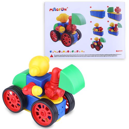Jouet d'Eveil Créatif Magnétique Magfun 50 pièces État correct N/A reconditionné disponible sur Fnac