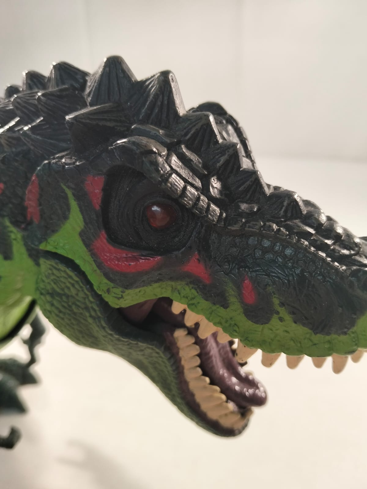 Jouet dinosaure de type T-Rex/Indominus Rex Bon état reconditionné photo 7