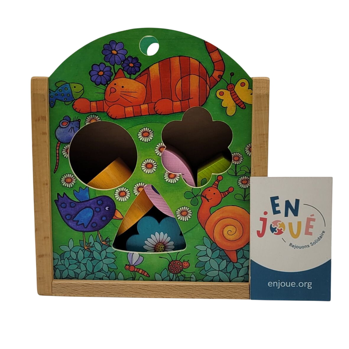 Jouet en bois - Boite de tri animaux - Haba - À partir de 2 ans. Bon état - 12,00 € Jouet en bois - Boite de tri animaux - Haba - À partir de 2 ans. Bon état reconditionné disponible sur Label Emmaüs