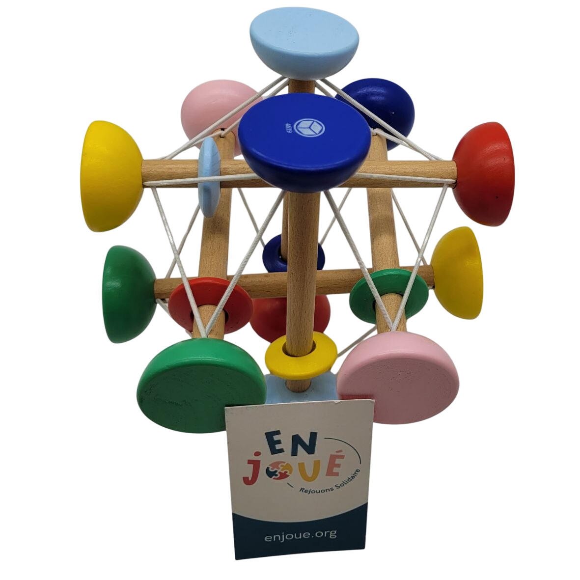 Acheter Jouet en bois - Hochet activité de préhension multicolore - Oxybul - A partir de 3 mois. Très bon état - 10,00 € Jouet en bois - Hochet activité de préhension multicolore - Oxybul - A partir de 3 mois. Très bon état reconditionné disponible sur Label Emmaüs