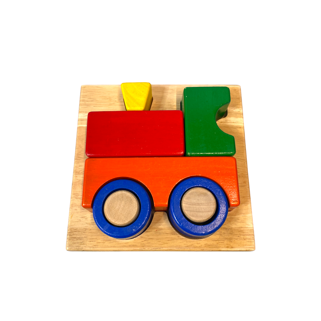 Acheter Jouet encastrable Montessori - Locomotive Très bon état - 11,90 € Jouet encastrable Montessori - Locomotive Très bon état reconditionné disponible sur Label Emmaüs