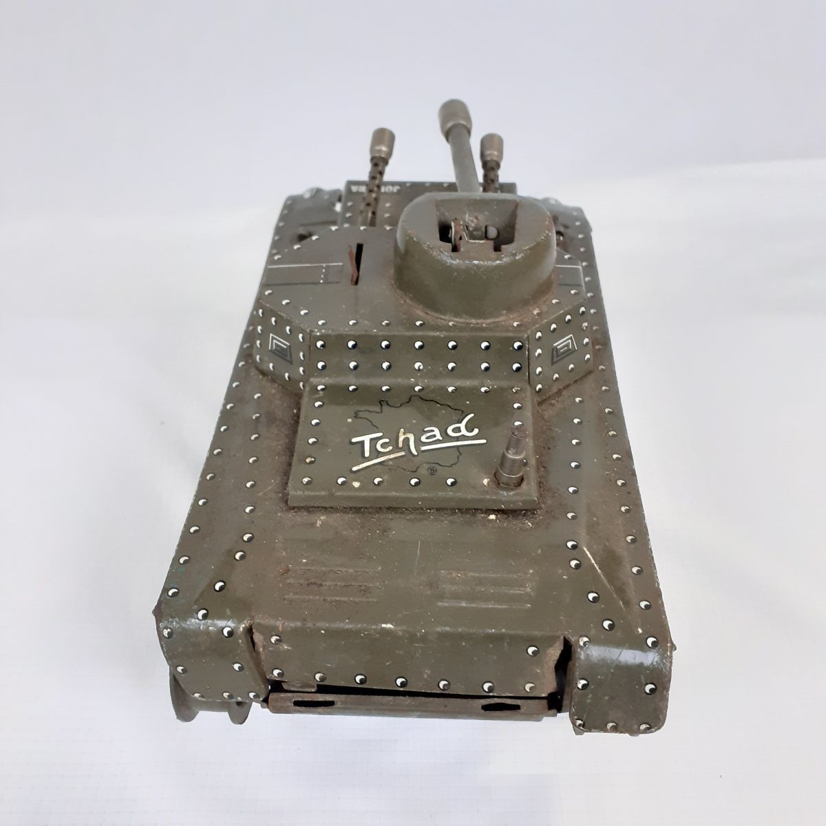 Voir photo 4 de Jouet Joustra - Tank Tchad - Vintage - Rare Jouet Joustra - Tank Tchad - Vintage - Rare Bon état reconditionné photo 4