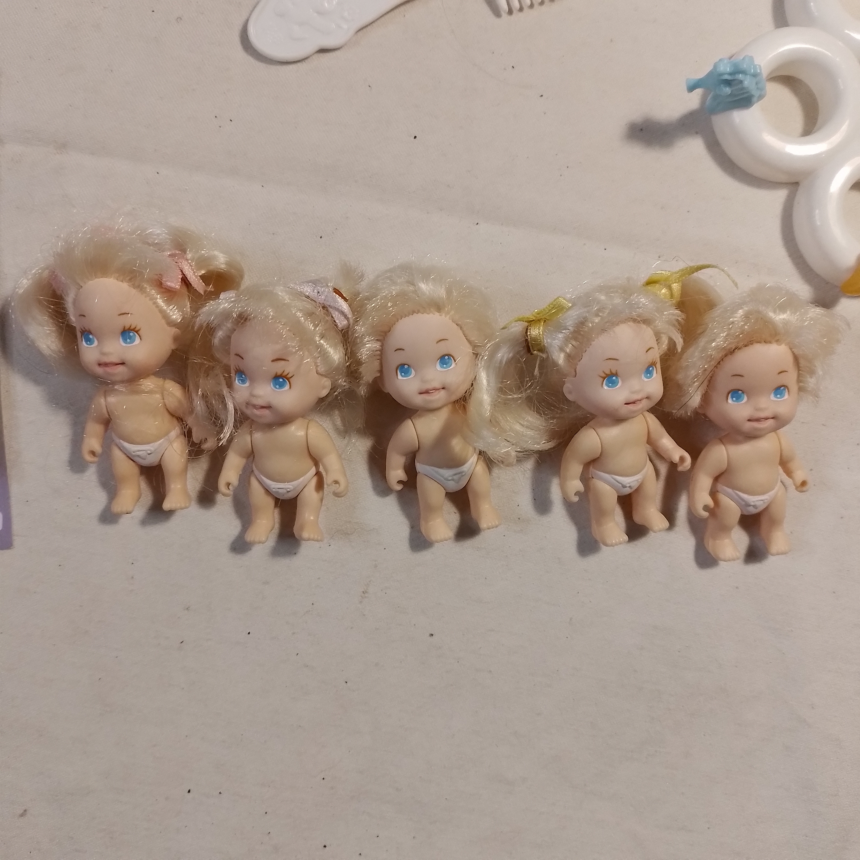 Voir photo 2 de Jouet Le Quints, "les 5 petits coeurs" de TYCO, PIPO, vintage Jouet Le Quints, "les 5 petits coeurs" de TYCO, PIPO, vintage Bon état reconditionné photo 2