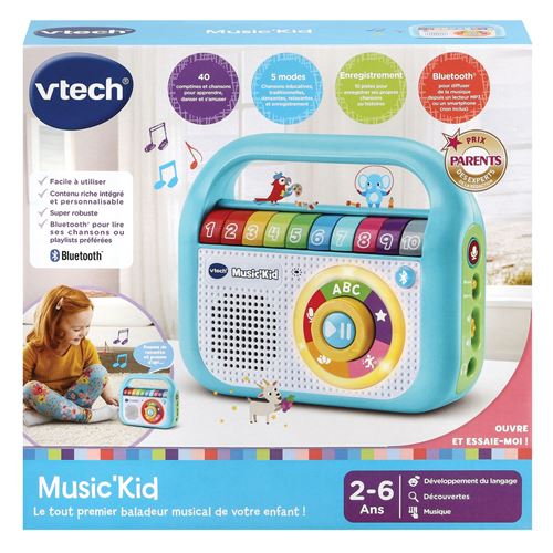 Jouet musical d'éveil Vtech Baby Music'Kid Bleu État correct reconditionné disponible sur Fnac
