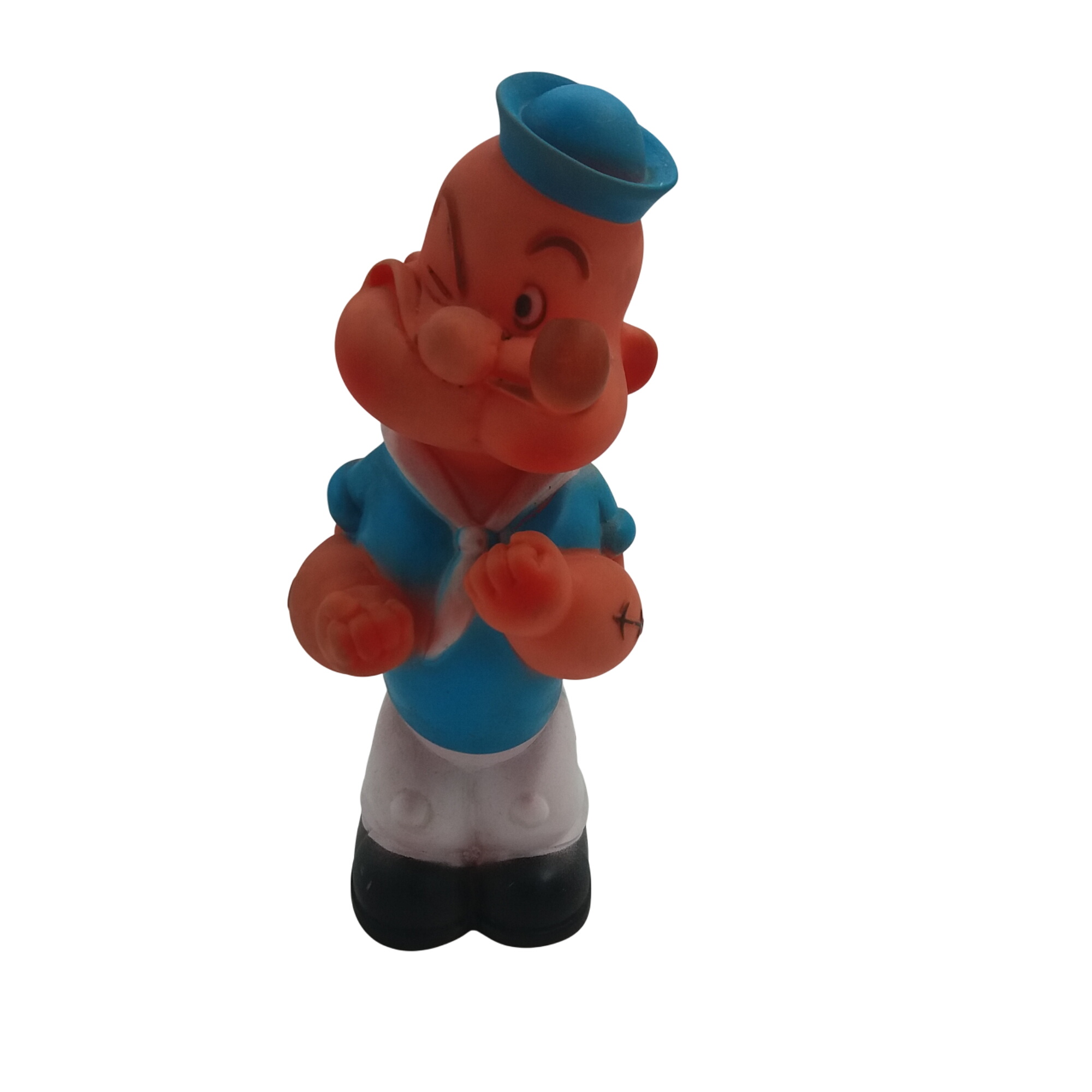 Jouet vintage Popeye. Plastique. Signé K.F.S FARMI 1977. Bon état - 45,00 € Jouet vintage Popeye. Plastique. Signé K.F.S FARMI 1977. Bon état reconditionné disponible sur Label Emmaüs