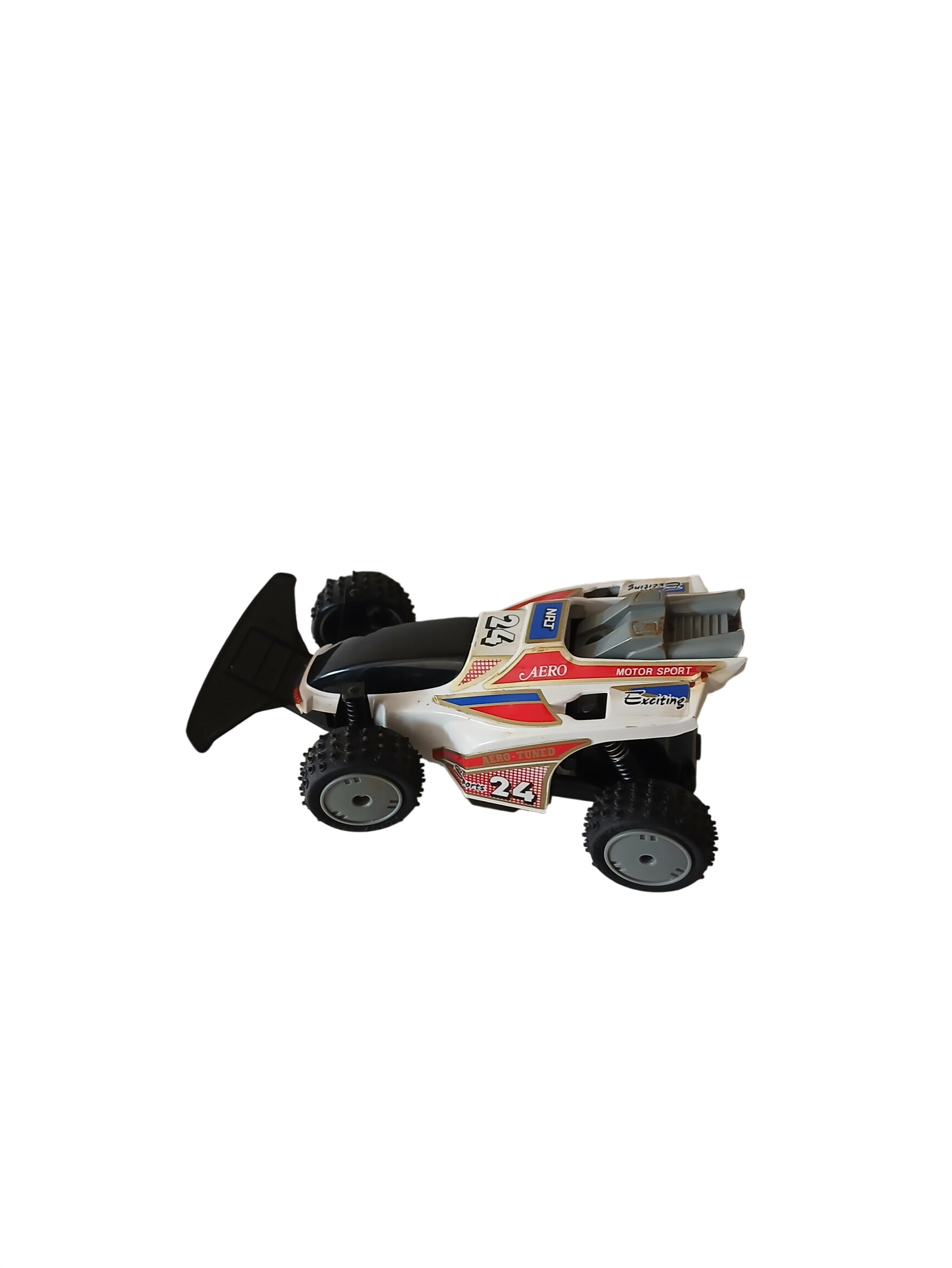 Jouet vintage voiture mini buggy radio commande Bon état - 10,00 € Jouet vintage voiture mini buggy radio commande Bon état reconditionné disponible sur Label Emmaüs
