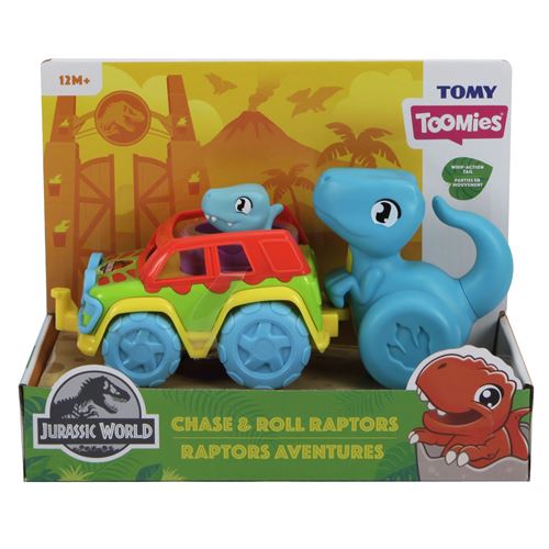 Jouets à pousser Tomy Raptors Aventures État correct Tomy reconditionné disponible sur Fnac