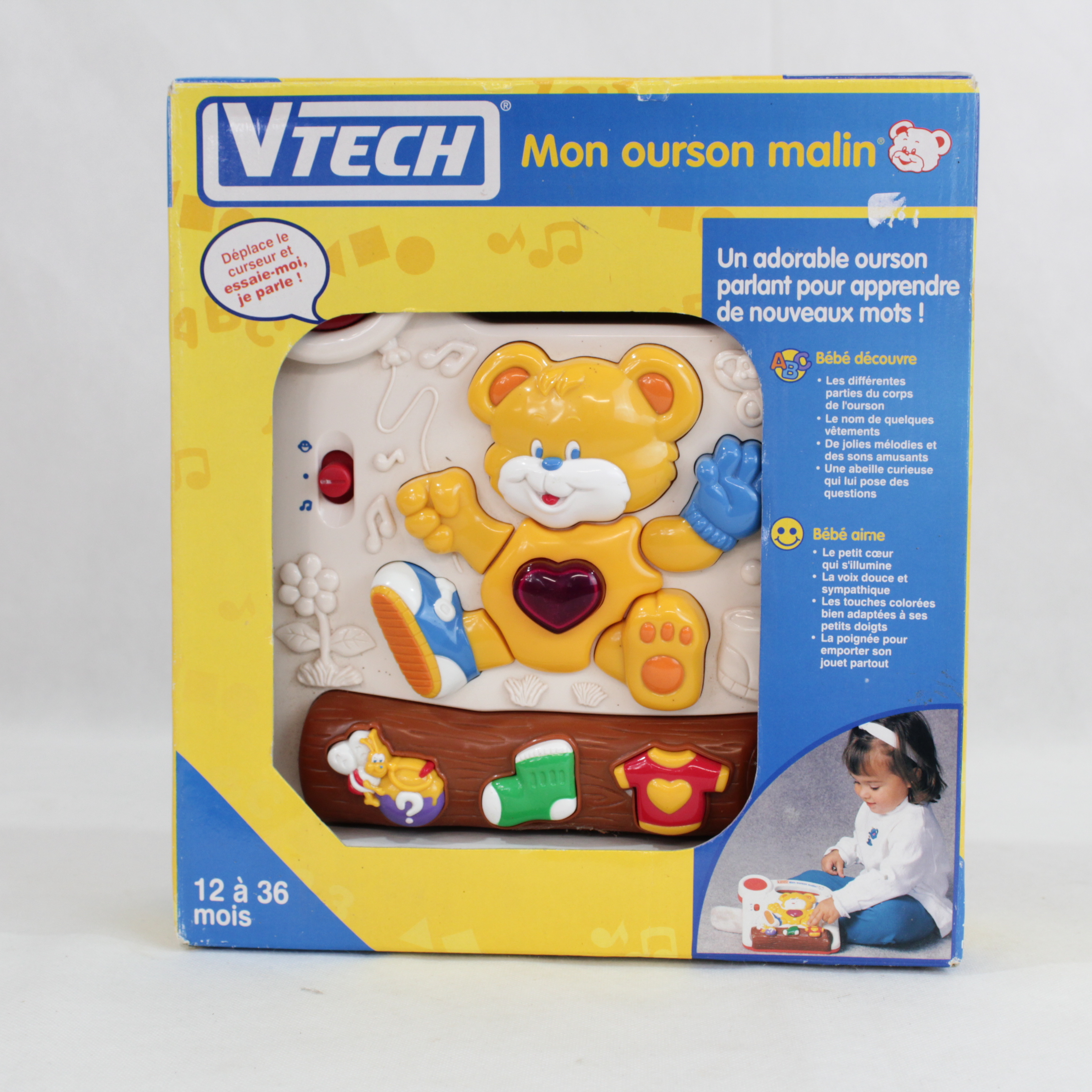 Voir photo 2 de Jouets Mon ourson Malin- Vtech Jouets Mon ourson Malin- Vtech État correct reconditionné photo 2