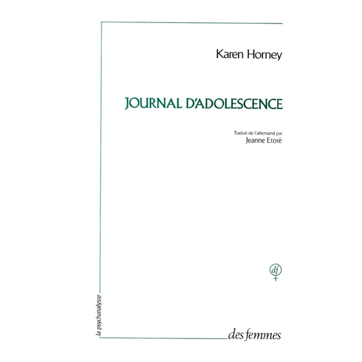 Acheter Journal d'adolescence État correct - 10,00 € Journal d'adolescence État correct N/A (Il ne s'agit pas d'une marque reconditionné disponible sur Rue du Commerce Seconde Vie