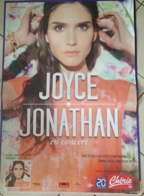 Joyce JONATHAN - 70x100 cm - AFFICHE / POSTER État correct N/A reconditionné disponible sur Fnac
