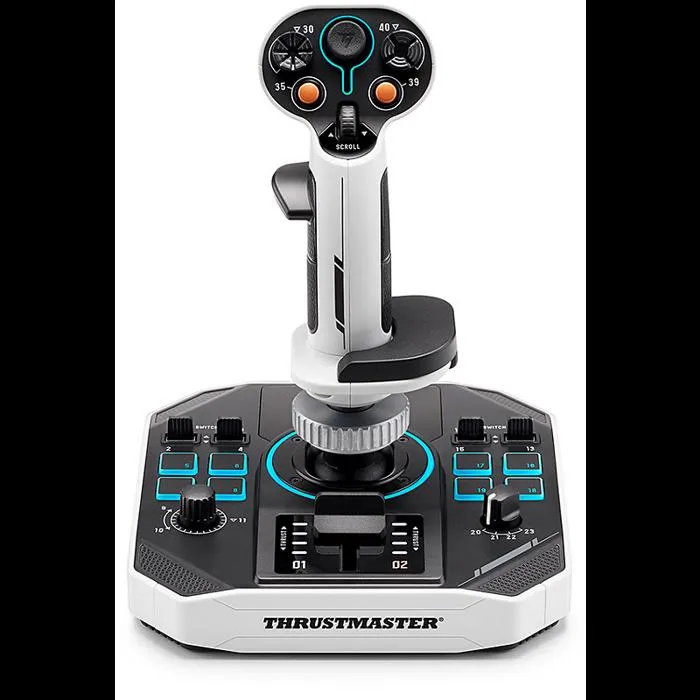 Joystick spatial - THRUSTMASTER - Sol-R 1 Flightstick - 44 boutons - Technologie H.E.A.R.T. 16 bits - Ambidextre avec base Reconditionné - 109,00 € Joystick spatial - THRUSTMASTER - Sol-R 1 Flightstick - 44 boutons - Technologie H.E.A.R.T. 16 bits - Ambidextre avec base Reconditionné Thrustmaster reconditionné disponible sur Cdiscount Seconde Vie