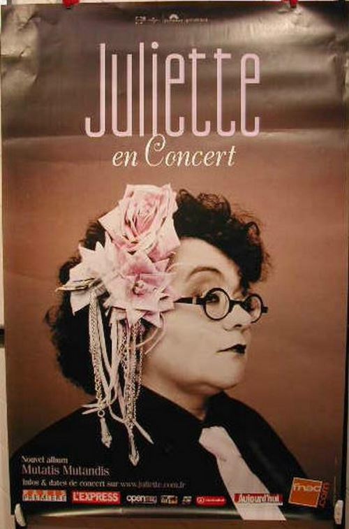 Acheter Juliette en Concert - 80x120 cm - AFFICHE / POSTER État correct - 17,99 € Juliette en Concert - 80x120 cm - AFFICHE / POSTER État correct N/A reconditionné disponible sur Fnac