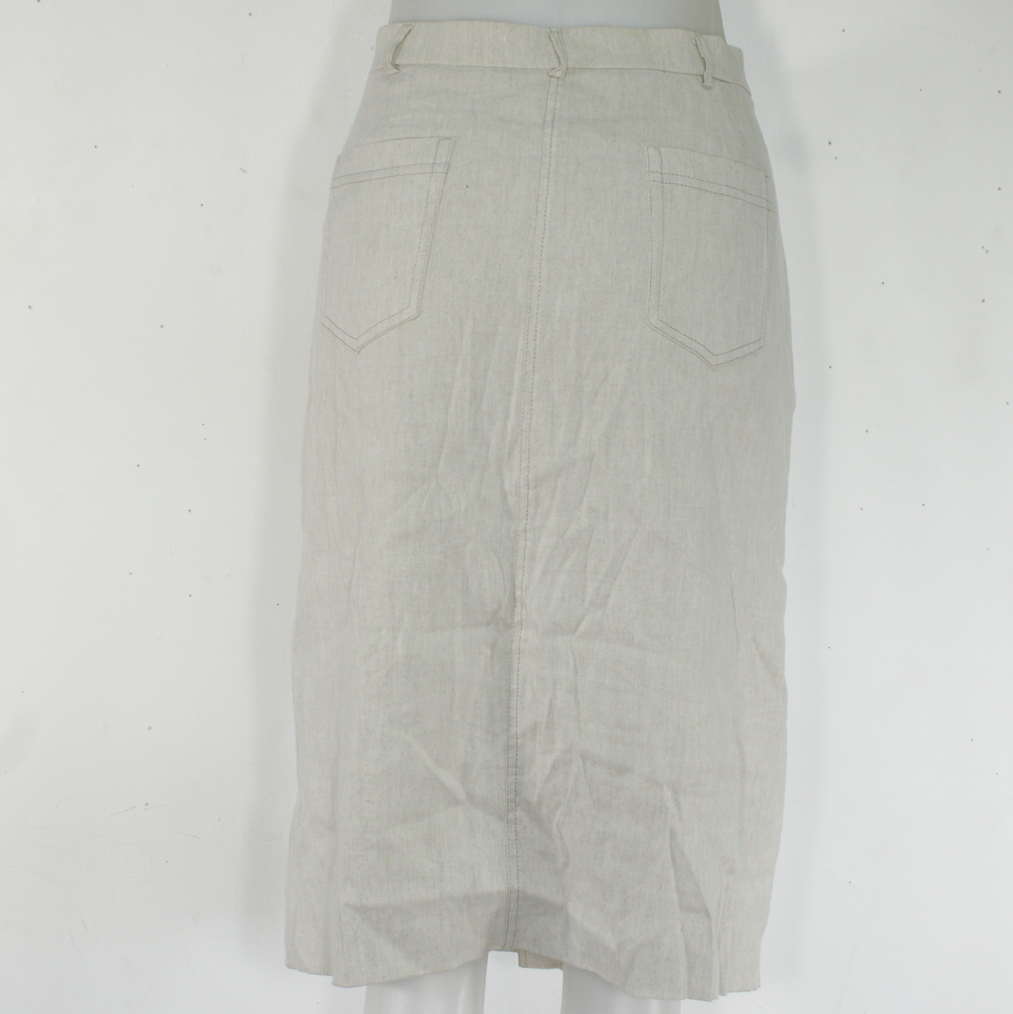 Voir photo 3 de Jupe Mi Longue Ecru PAUPORTE Taille 4 Jupe Mi Longue Ecru PAUPORTE Taille 4 Très bon état reconditionné photo 3