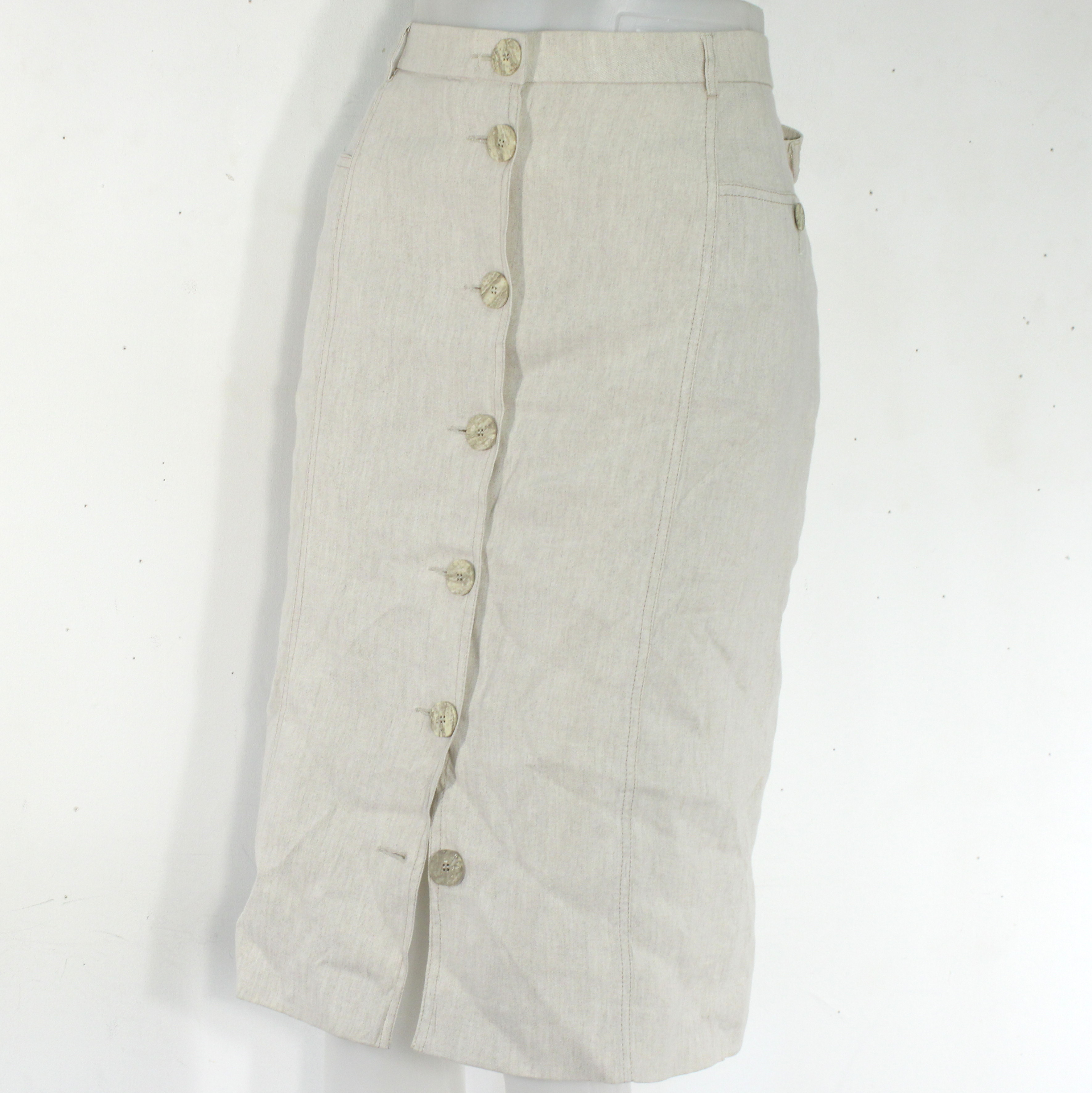 Voir photo 4 de Jupe Mi Longue Ecru PAUPORTE Taille 4 Jupe Mi Longue Ecru PAUPORTE Taille 4 Très bon état reconditionné photo 4