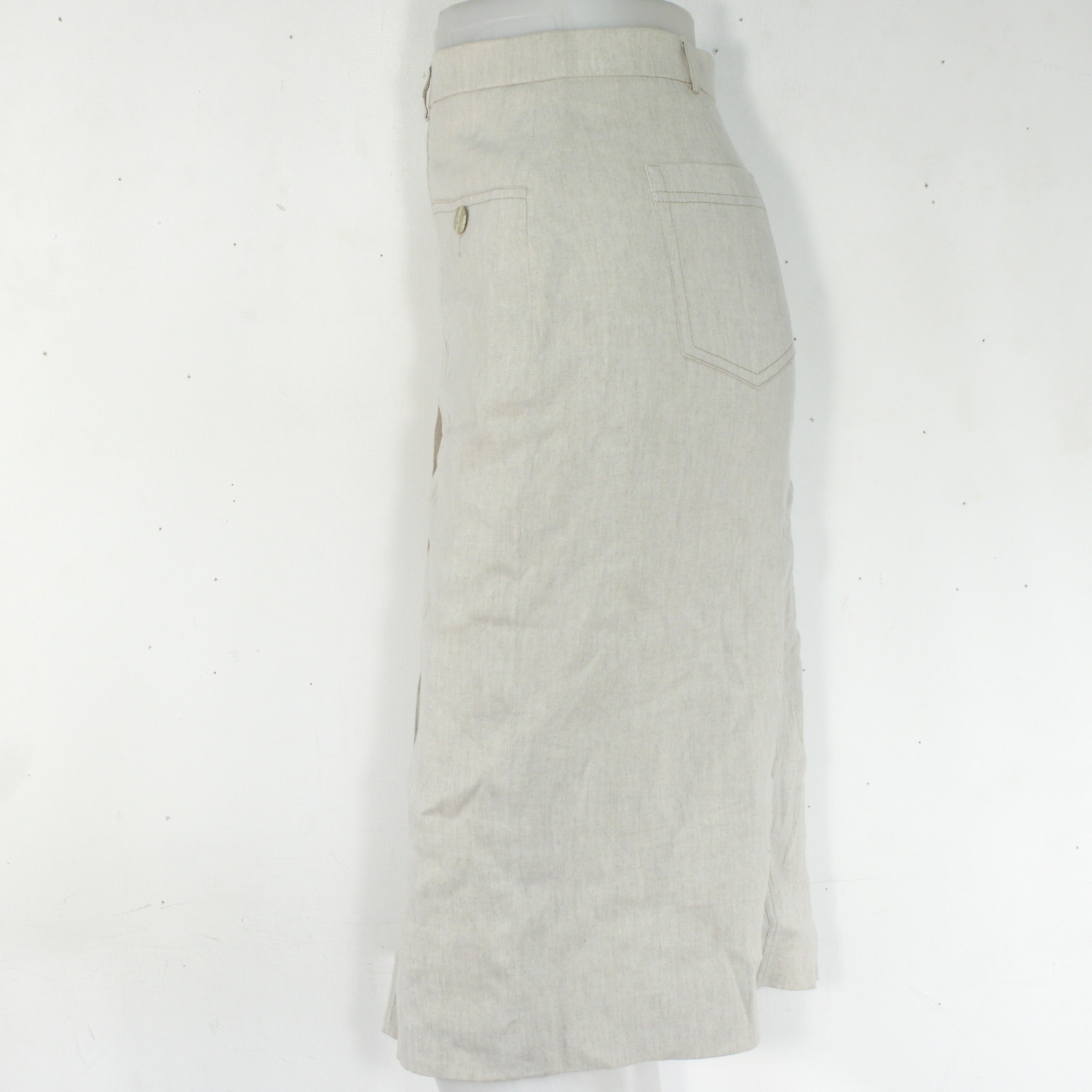 Voir photo 5 de Jupe Mi Longue Ecru PAUPORTE Taille 4 Jupe Mi Longue Ecru PAUPORTE Taille 4 Très bon état reconditionné photo 5
