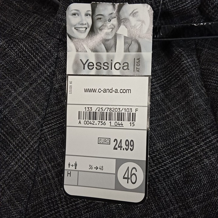 Voir photo 4 de Jupe motif carreaux " Yessica " taille 46 Jupe motif carreaux " Yessica " taille 46 Parfait état reconditionné photo 4