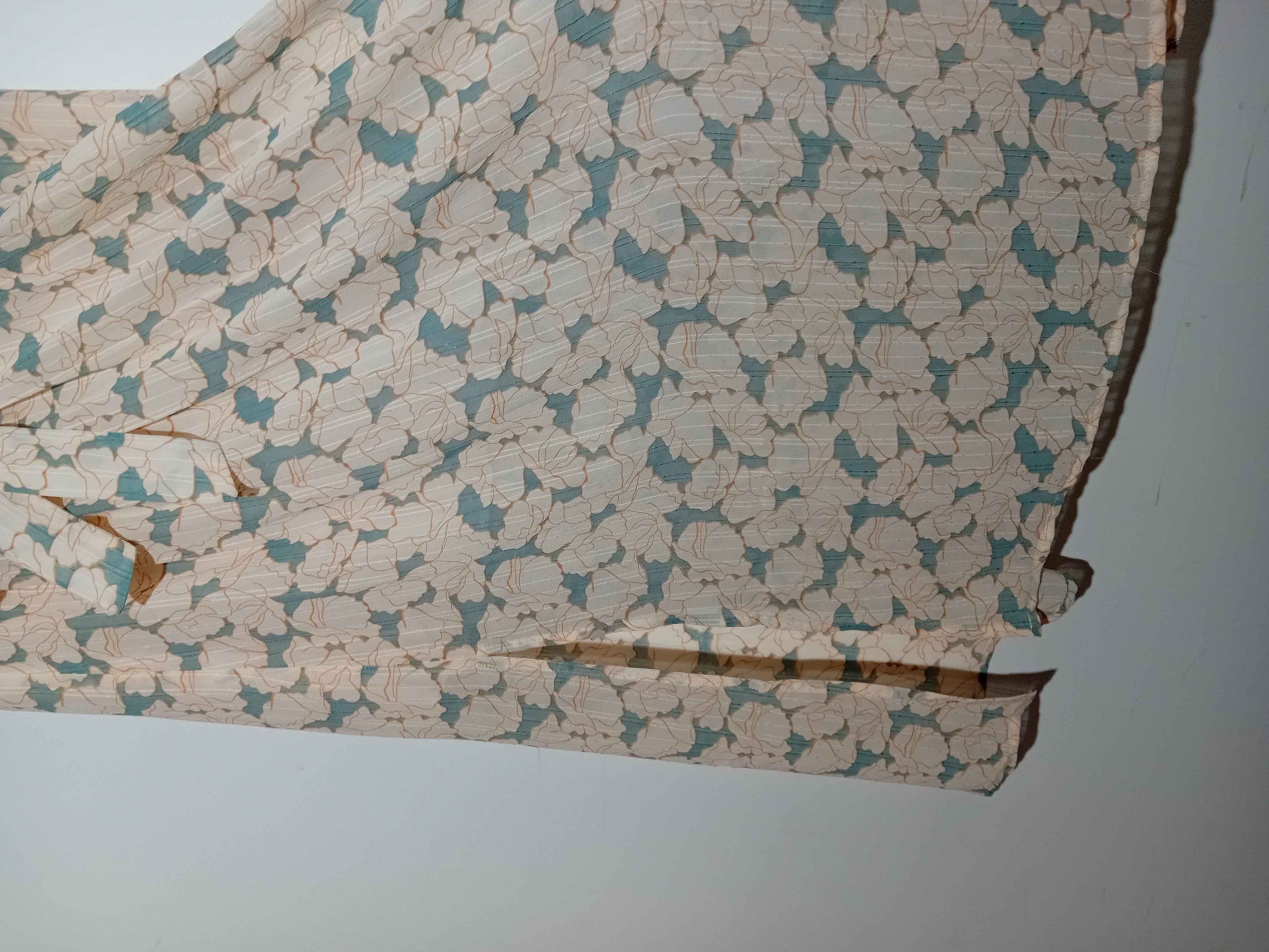 Voir photo 4 de Jupe Plissée Fleurie Beige Bleue Majolica S (T4490) Jupe Plissée Fleurie Beige Bleue Majolica S (T4490) Très bon état reconditionné photo 4