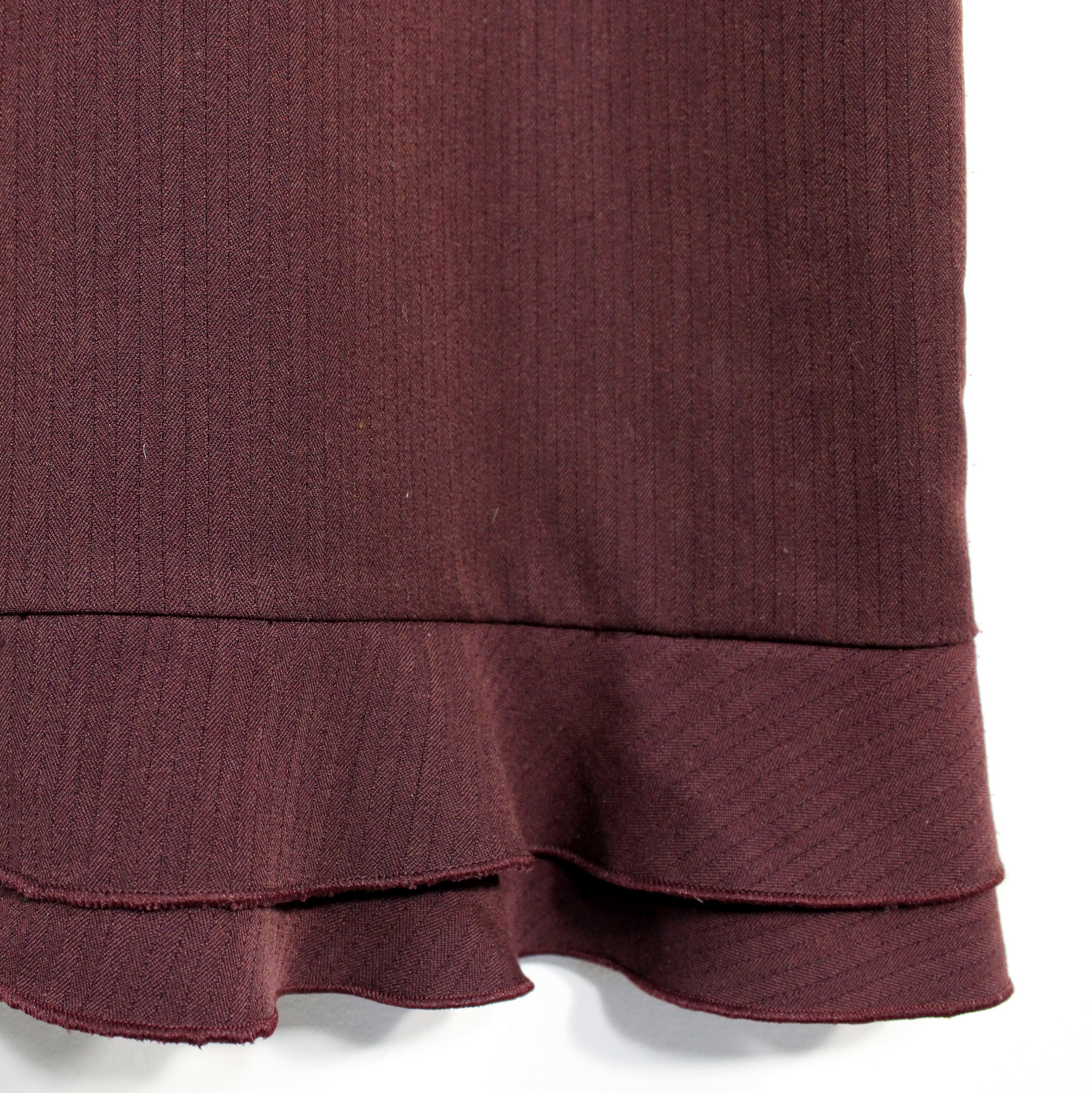 Voir photo 3 de Jupe Vintage Aubergine CATY JANE Taille 46 Jupe Vintage Aubergine CATY JANE Taille 46 Bon état reconditionné photo 3