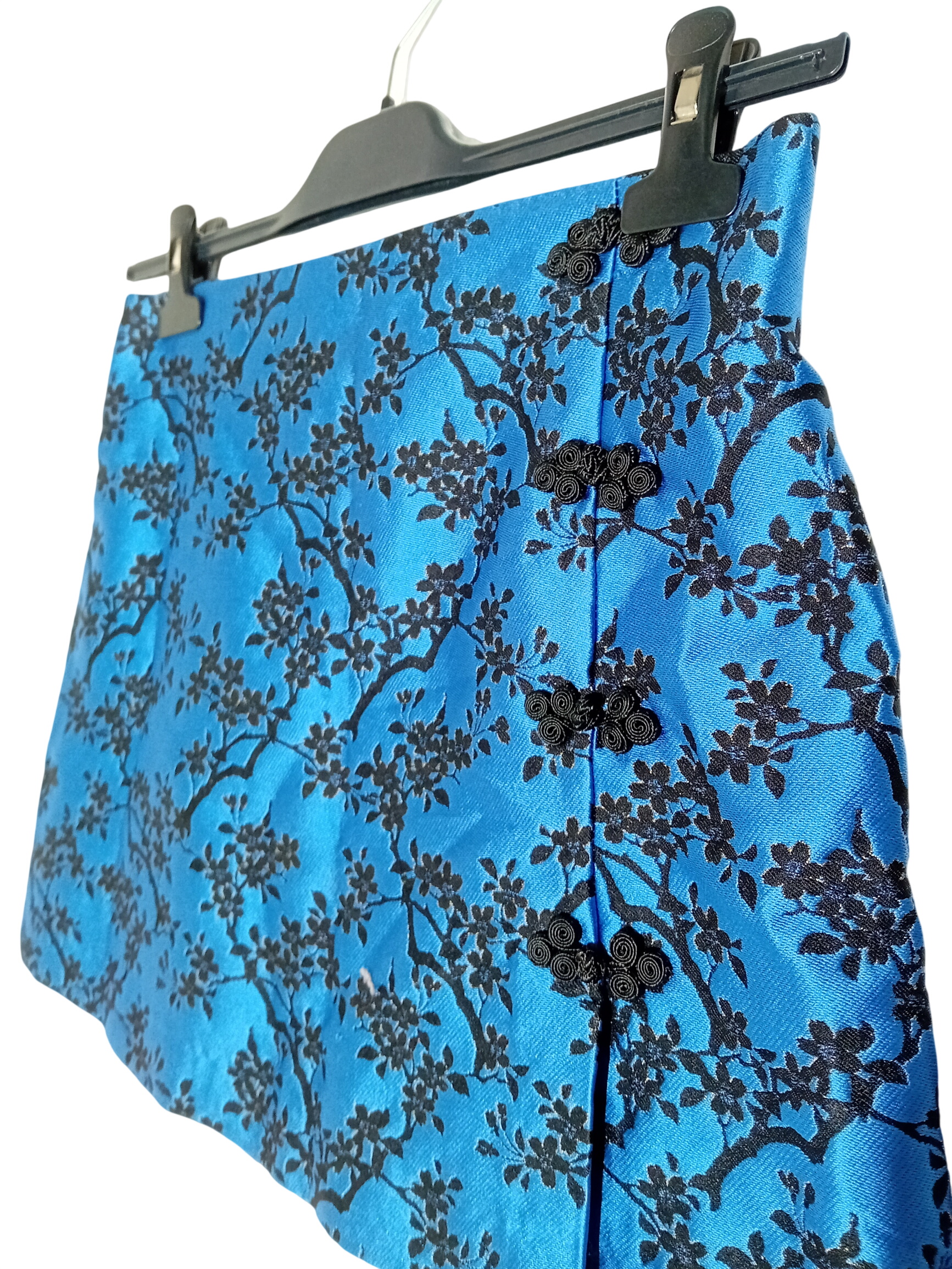 Voir photo 2 de Jupe Zara bleue motifs fleurs M 🌸 Jupe Zara bleue motifs fleurs M 🌸 Très bon état reconditionné photo 2
