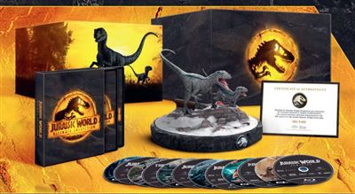 Jurassic Park et Jurassic World Édition Collector Exclusivité Web Blu-ray 4K Ultra HD État correct reconditionné disponible sur Fnac | Dero
