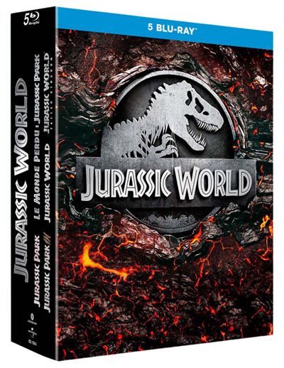 Jurassic Park L'intégrale 1 à 5 Blu-ray État correct reconditionné disponible sur Fnac