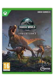 Jurassic World Evolution 3 Xbox Series X Très bon état - 43,74 € Jurassic World Evolution 3 Xbox Series X Très bon état N/A reconditionné disponible sur Darty