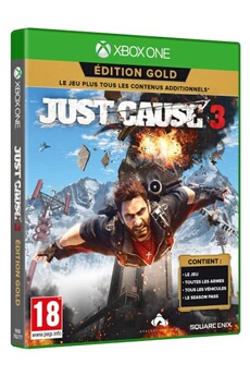 Just Cause 3 Gold Edition Xbox One Très bon état - 20,00 € Just Cause 3 Gold Edition Xbox One Très bon état reconditionné disponible sur Darty