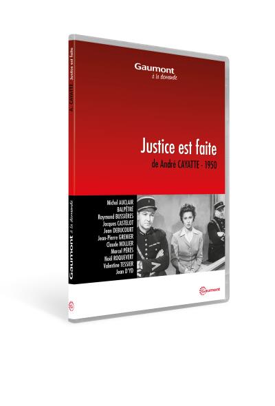 Acheter Justice est faite DVD État correct - 10,46 € Justice est faite DVD État correct reconditionné disponible sur Fnac