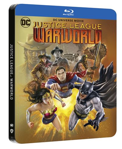 Justice League War World SteelBook® Blu-ray État correct reconditionné disponible sur Fnac | Dero