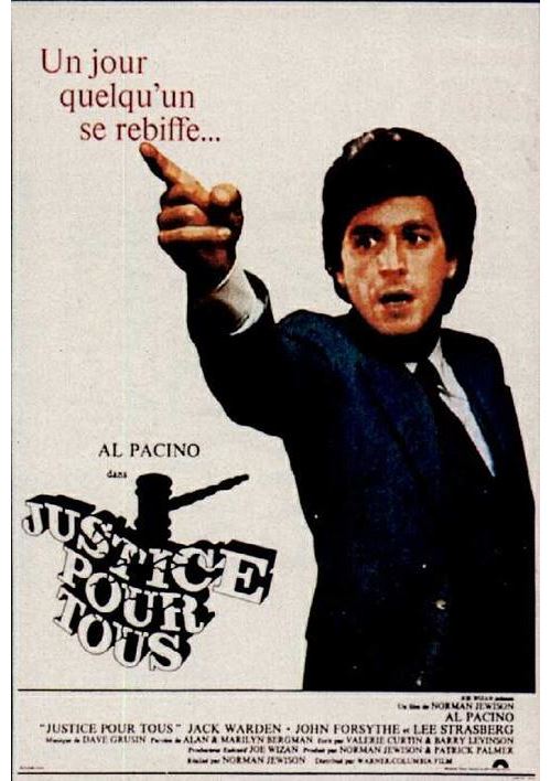 Justice Pour Tous AFFICHE CINEMA ORIGINALE État correct N/A reconditionné disponible sur Fnac
