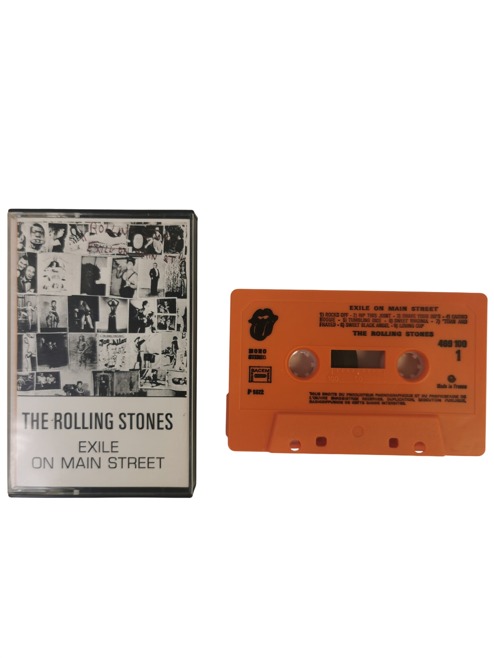 Acheter K7 The Rolling Stones "Exile on main street" édition original 1972 # Très bon état - 30,00 € K7 The Rolling Stones "Exile on main street" édition original 1972 # Très bon état reconditionné disponible sur Label Emmaüs