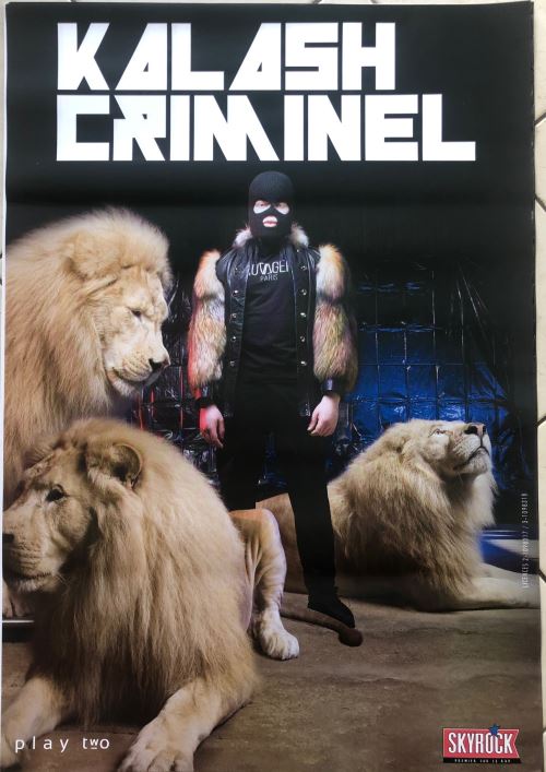 Kalash Criminel - Tour 2019 - AFFICHE État correct reconditionné disponible sur Fnac
