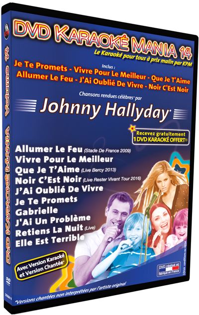 Karaoké Mania Volume 14 Johnny Hallyday DVD État correct reconditionné disponible sur Fnac