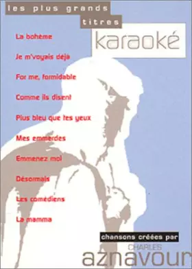 Karaoké Mono Artiste : Charles Aznavour Occasion reconditionné disponible sur Ammareal