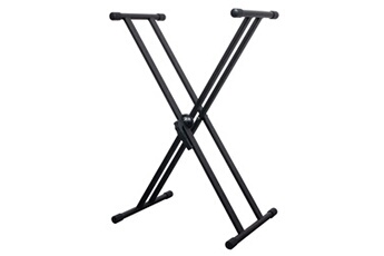 KBS03 - Support pour Clavier en Acier avec Double X-Frame Robuste, Hauteur Réglable, Verrouillage rapide Très bon état Vonyx reconditionné disponible sur Darty