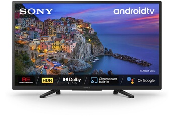KD-32W800 LED 80 cm HD Noir Très bon état Sony reconditionné disponible sur Darty