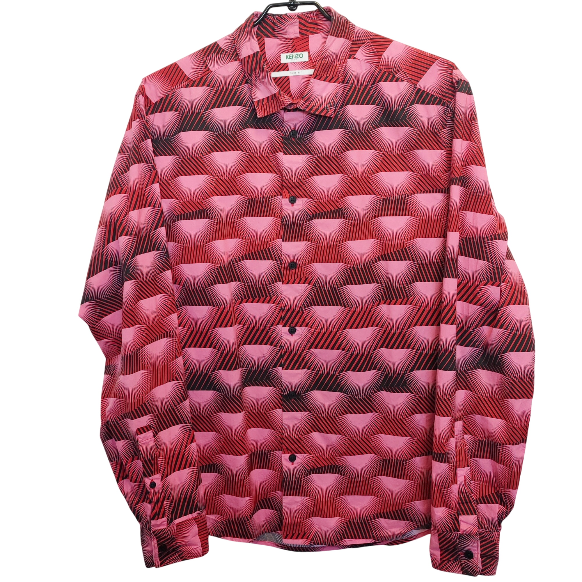 KENZO PARIS - Chemise à motif - 44 - Homme Très bon état - 39,00 € KENZO PARIS - Chemise à motif - 44 - Homme Très bon état reconditionné disponible sur Label Emmaüs