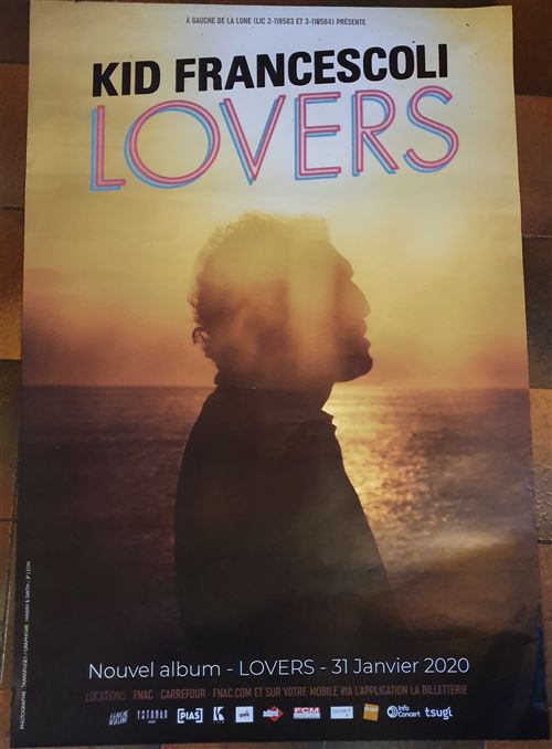Kid FRANCESCOLI - Lovers - 70x100cm - Affiche État correct N/A reconditionné disponible sur Fnac