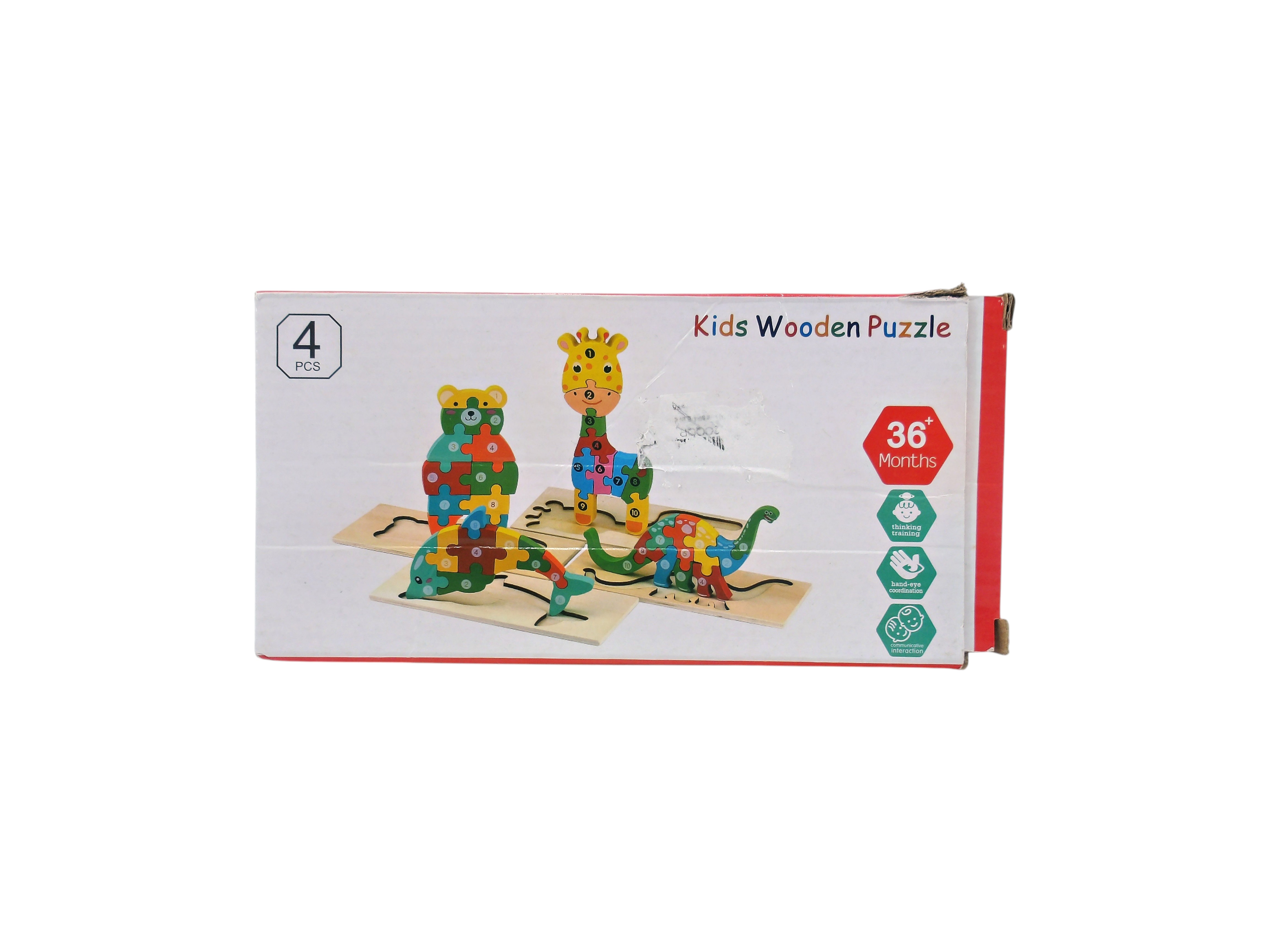 Voir photo 3 de Kids Wooden Puzzle Dinosaure- Édition 2022 Kids Wooden Puzzle Dinosaure- Édition 2022 Parfait état reconditionné photo 3