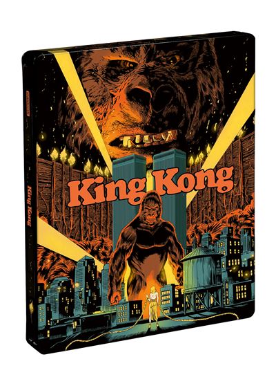 King Kong 1976 SteelBook® Blu-ray 4K Ultra HD État correct - 71,83 € King Kong 1976 SteelBook® Blu-ray 4K Ultra HD État correct reconditionné disponible sur Fnac