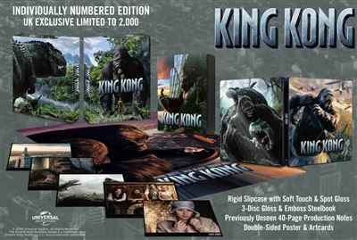 King Kong Collector's Edition Blu-ray 4K Ultra HD État correct - 601,72 € King Kong Collector's Edition Blu-ray 4K Ultra HD État correct reconditionné disponible sur Fnac