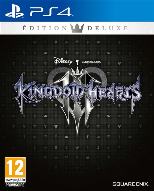 Kingdom Hearts III Edition Deluxe PS4 État correct - 50,76 € Kingdom Hearts III Edition Deluxe PS4 État correct Koch Media reconditionné disponible sur Fnac